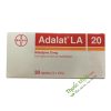 Thuốc Adalat La 20 mg - Điều trị bệnh tăng huyết áp, đau thắt ngực