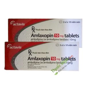 Thuốc Amlaxopin 10Mg - Điều trị tăng huyết áp