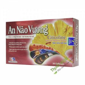 An Não Vương - Hộp 30 viên - Bổ não, ngăn ngừa tai biến mạch máu não