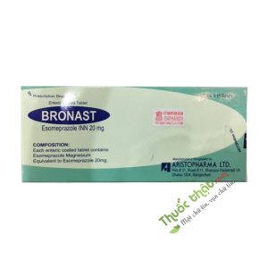 Thuốc Bronast 20Mg - Điều trị bệnh trào ngược dạ dày thực quản
