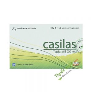 Casilas-20 - Thuốc điều trị rối  loạn cương dương