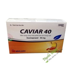 Thuốc Caviar 40 mg - Điều trị trào ngược dạ dày thực quản