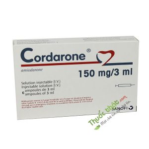 Thuốc tiêm Cordarone 150Mg/3Ml - Điều trị loạn nhịp tim