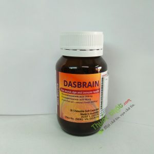 Dasbrain - Giúp tăng cường sức khỏe - Lọ 30 viên