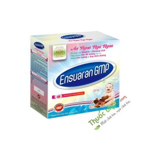 Ensuaran Gmp Ăn Ngon Ngủ Ngon - ống bổ sung vitamin và khoáng chất -Hộp 4 vỉ x 5 ống