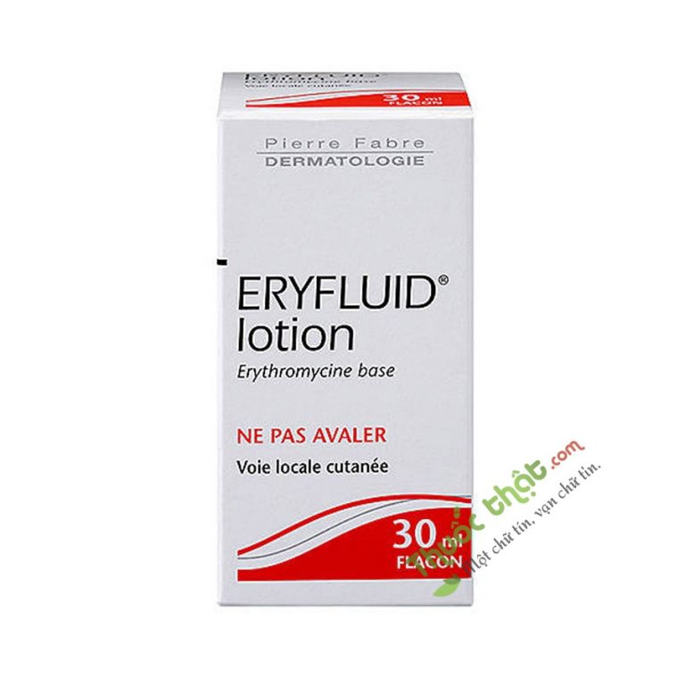 Eryfluid 4 Chai 30ml Thuốc Đặc Trị Mụn Trứng Cá