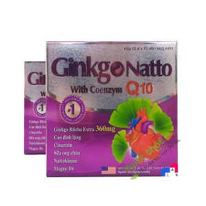 Ginkgo Natto new with coenzym Q10 - Thực phẩm chức năng Ginkgo
