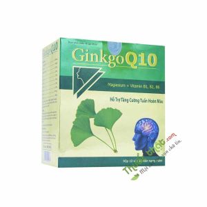 Ginkgo Q10 - Hỗ Trợ Tăng Cường Tuần Hoàn Máu