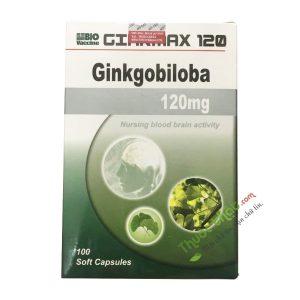 Ginkmax 120 Mg - Bổ não,tăng cường tuần hoàn não