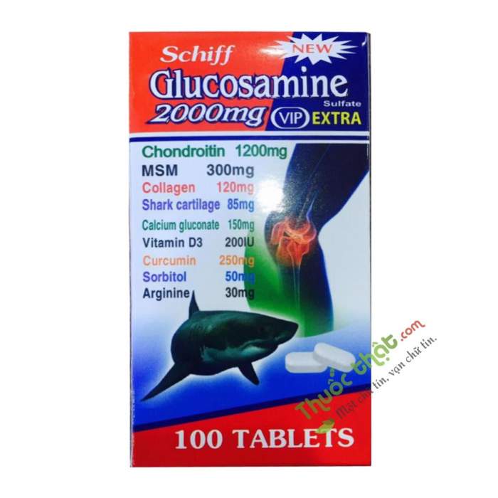 Có tác dụng phụ nào nên lưu ý khi sử dụng thuốc glucosamine 2000mg?

