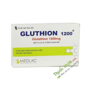 Gluthion 1200mg - Thuốc bột pha tiêm tăng cường miễn dịch