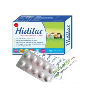 Hidilac viên - Bổ sung vitamin và khoáng chất