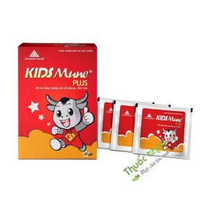 Kidsmune Plus - Hộp 30 gói x 3g - Giúp trẻ ăn ngon miệng phát triển chiều cao