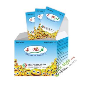 L-Bio-N - Giúp cân bằng hệ vi khuẩn đường ruột - Hộp 10 gói