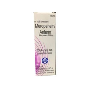 Meropenem/anfarm 1000mg - Kháng Sinh Kháng Khuẩn