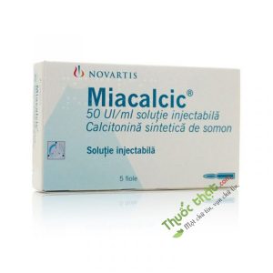 Thuốc Miacalcic 50 UI/ml - Điều trị loãng xương sau mãn kinh