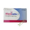 Microvatin-5 - Thuốc điều trị tăng cholesterol máu nguyên phát