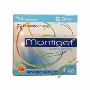 Thuốc Montiget 4Mg - Điều trị hen suyễn mạn tính