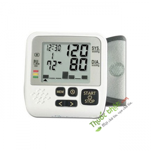 Máy đo huyết áp điện tử cổ tay MediKare-DK39 Plus