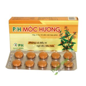 Thuốc PH Mộc hương - Phòng và điều trị ngộ độc tiêu hóa