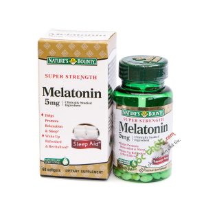 Nature's Bounty Melatonin 5 Mg 