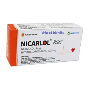 Nicarlol plus Hộp 3 vỉ x 10 viên