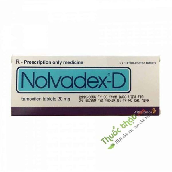 Nolvadex D Hộp 30 Viên - Điều Trị Ung Thư Vú