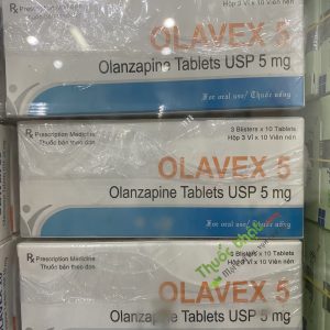 Olavex 5mg – Điều trị loạn thần tâm thần phân liệt