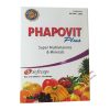Phapovit Plus - Viên uống bổ sung vitamin và khoáng chất  - Hộp 2 vỉ x 15 viên