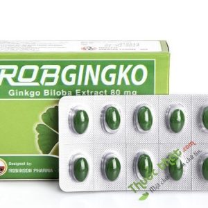 Robgingko - Hỗ trợ tuần hoàn não - Hộp 100 viên