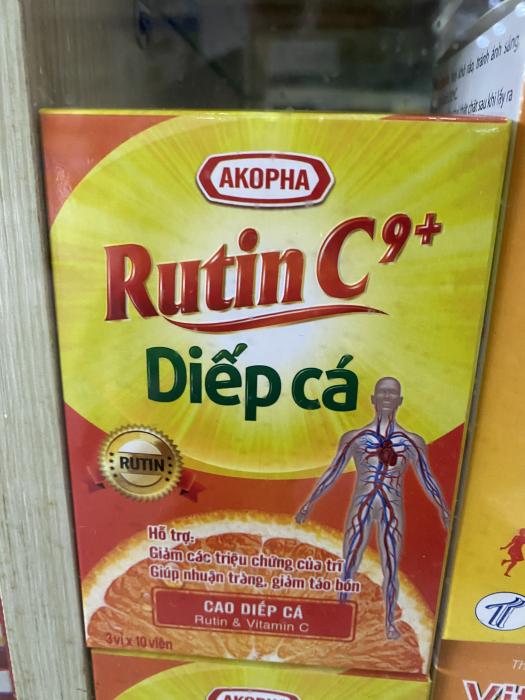 Thuốc Rutin C diếp cá được chỉ định sử dụng cho đối tượng nào?
