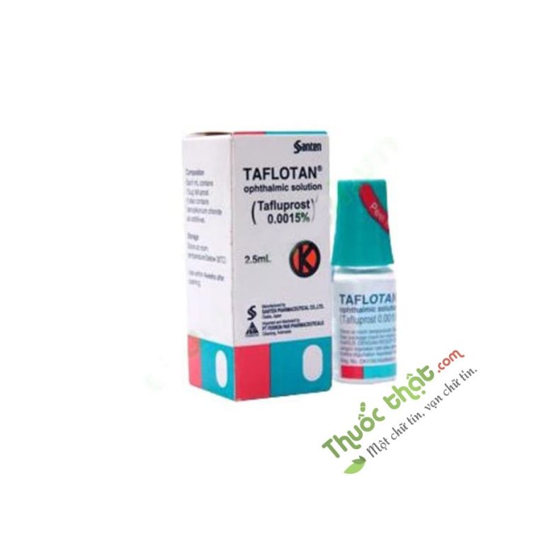 Taflotan 2.5ml - Thuốc Nhỏ Mắt Làm Giảm áp Lực Nội Nhãn Cao
