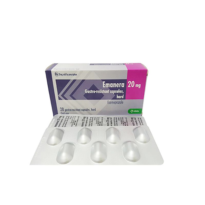 Thuốc Emanera 20 Mg - Điều Trị Trào Ngược Dạ Dày Thực Quản