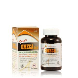 Triple Omega 369 - Chăm sóc bảo vệ tim mạch trí não - Lọ 90 Viên