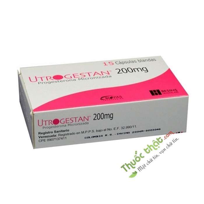 Thuốc Utrogestan 200mg
