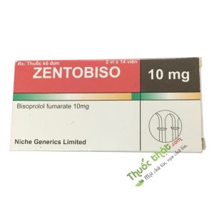 Thuốc Zentobiso 10Mg - Điều trị tăng huyết áp, đau thắt ngực