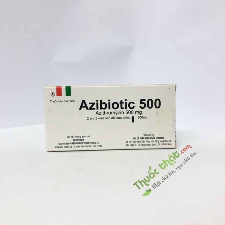 Thuốc Azibiotic 500mg - Điều Trị Nhiễm Khuẩn