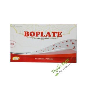 Boplate - Giải pháp cho người giảm tiểu cầu