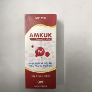 Dung dịch uống Amkuk 100Ml - Điều trị thiếu máu do thiếu sắt