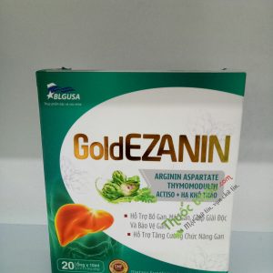 Gold Ezanin - Hỗ trợ tăng cường chức năng gan - Hộp 20 ống