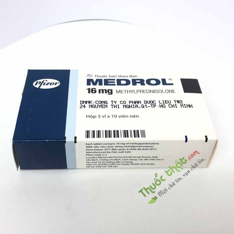 Thuốc Medrol 16mg - Chống Viêm Steroid