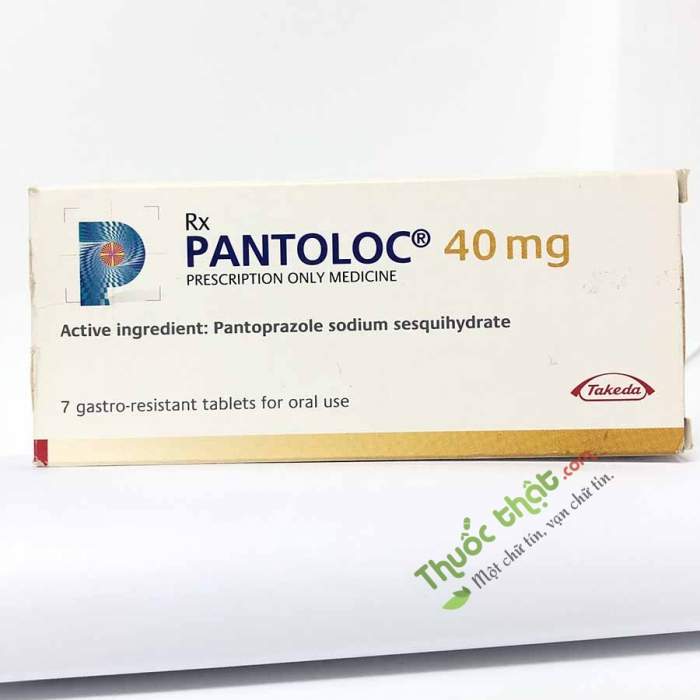 Thuốc Pantoloc 40 Mg - Điều Trị Bệnh Dạ Dày