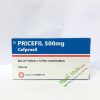 Pricefil 500mg - Hộp 12 viên - Thuốc điều trị nhiễm khuẩn