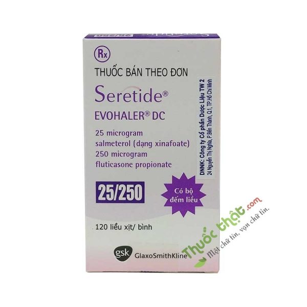 Thuốc Seretide 25/250 - Điều Trị Hen Suyễn