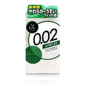 Bao cao su Jex siêu mỏng  IX 0.02mm 6 Pieces