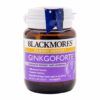 BLACK MORES GINKGOFORTE - BỔ NÃO TĂNG CƯỜNG TRÍ NHỚ - HỘP 40 VIÊN