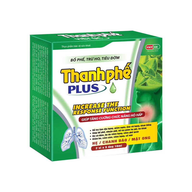 Thanh phế hộp 10 ống