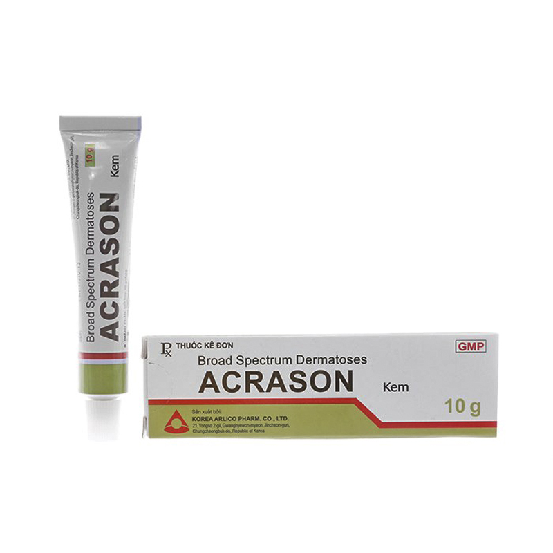Acrason Cream 10gr - Kem Bôi Trị Viêm Da