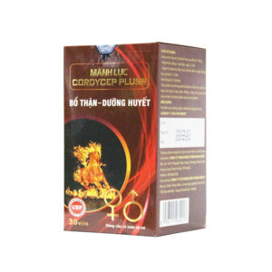 Mãnh Lực Cordycep Plus hộp 30 viên- Bổ Thận, Tráng Dương, Tăng Cường Sinh Lý