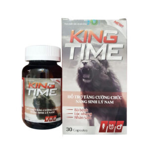 King Time hộp 30 viên -  bổ thận tráng dương, sinh tinh
